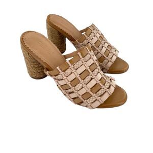 CREVO Woven Leather Open toe Sandals